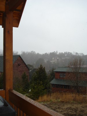 Another view from Treasures Times, a Cabins For You retreat