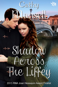 Cover Art for Shadow AcrossThe Liffey by Cathy Mansell