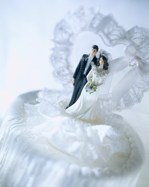 Decorated Wedding Cake